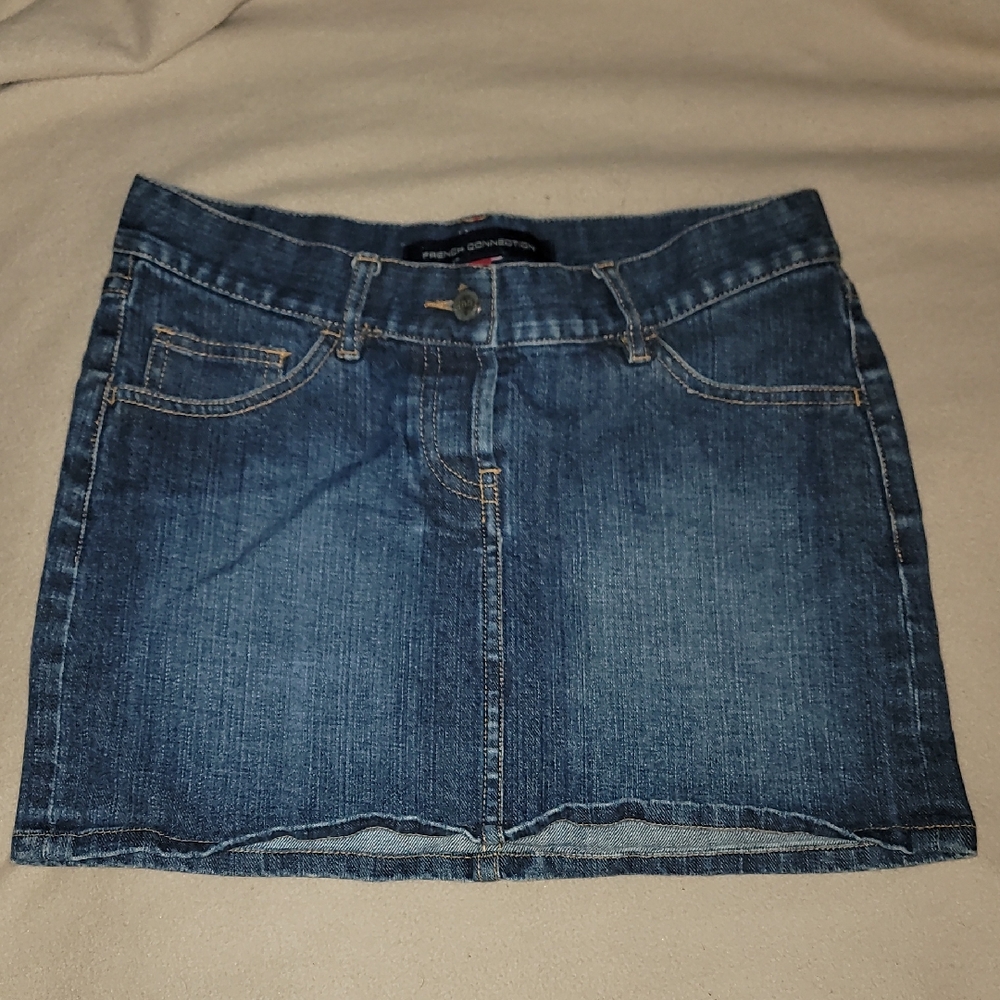 Y2K Denim Mini Skirt